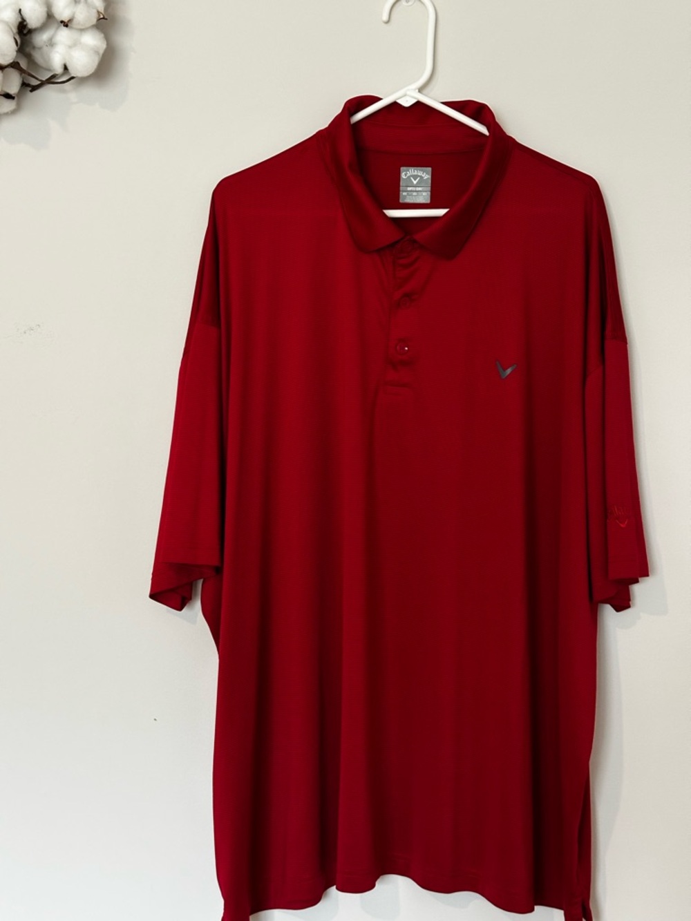 Callaway Men's Deep Red Performance Polo